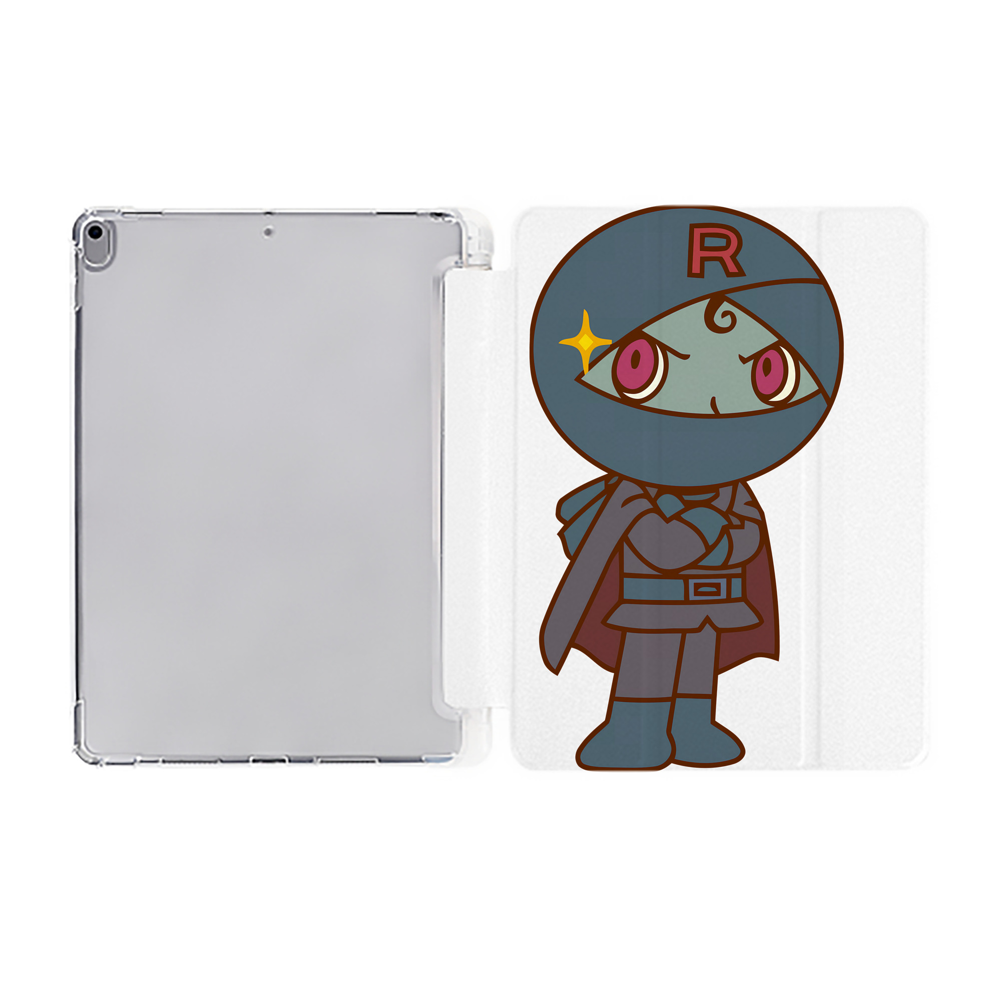 （画像用） アンパンマン Anpanman IPad ケース ペン収納付き 三つ折りスタンド PUレザー×シリコン 対応機種9.5/10.5/10.9インチ